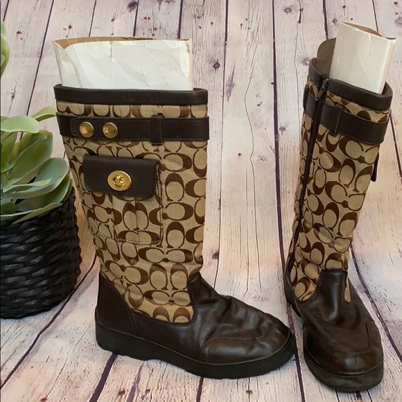 Coach | Shoes | Coach Kayla Logo Print 